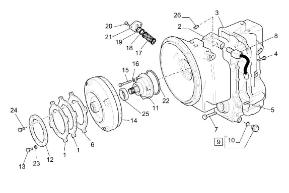 87400114 - Гидротрансформатор